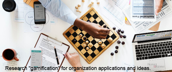 Chamber ambassadors - image of game playing and gamification in business