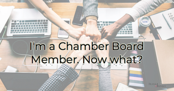 What can I expect as a chamber board member?