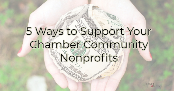 How do you help local nonprofits?