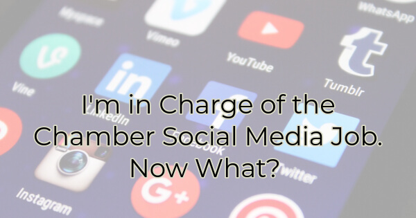 I'm in Charge of the Chamber Social Media Job ... Now What?
