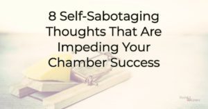 Avoiding self-sabotage in your chamber position