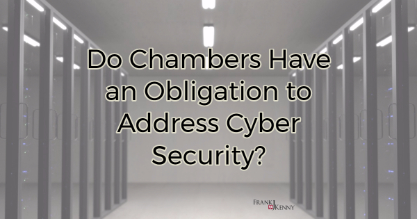 What's the chamber's role in educating on cyber security?