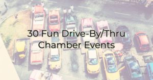 30 Drive-by and Drive-Thru Event Ideas for Chambers of Commerce