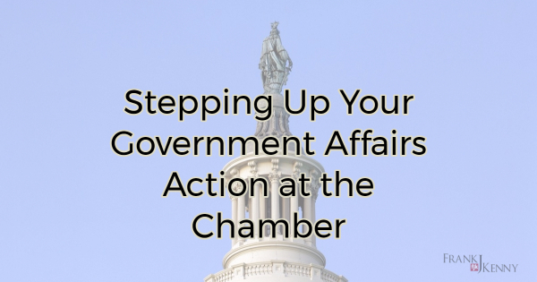 Improving lobbying efforts on behalf of the chamber