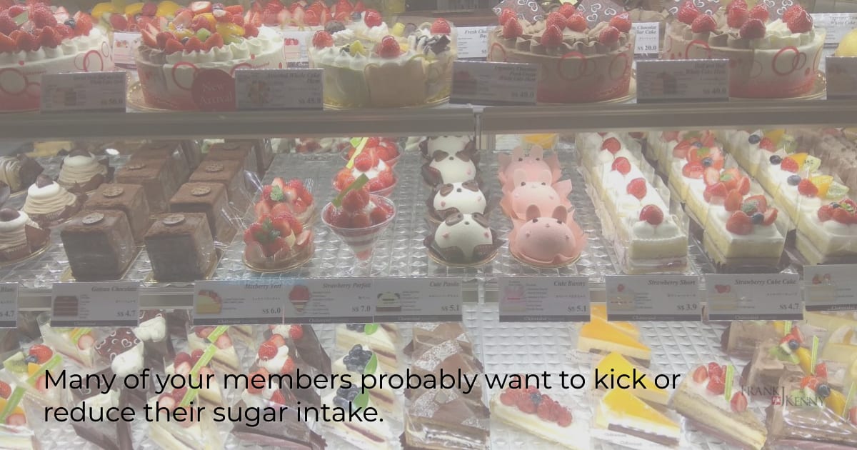 health and wellness events ideas - help members kick their sugar habit