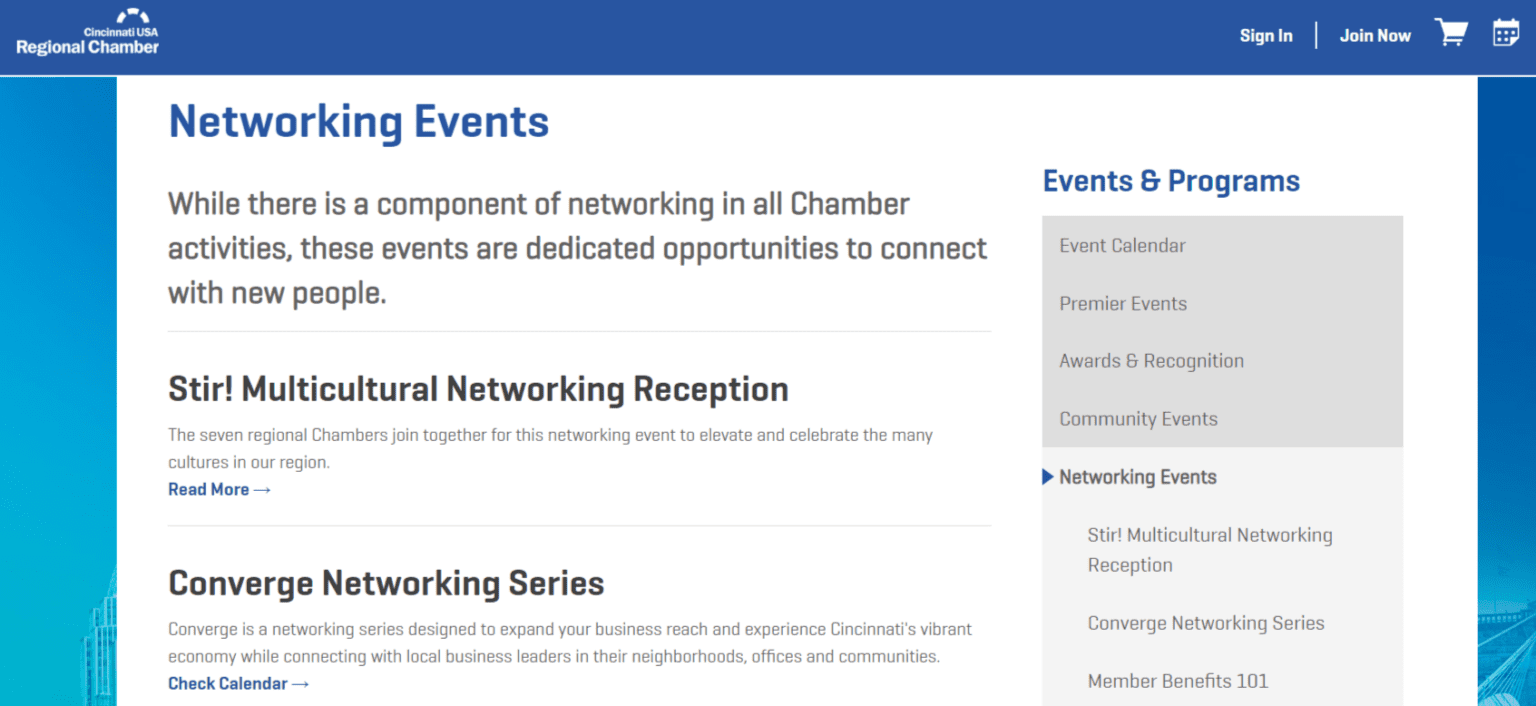 networkingeventsCincinnatiregionalchamber Frank J. Kenny's