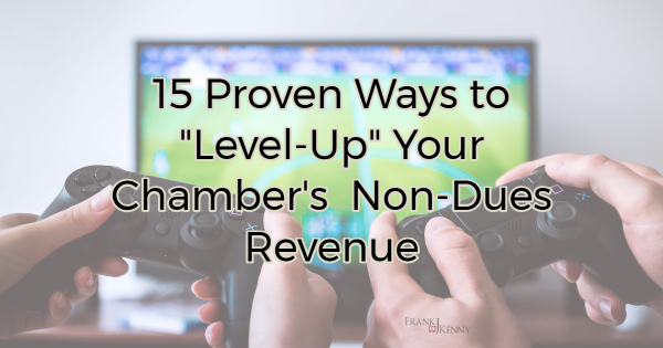 Sources of non-dues revenue from chamber professionals