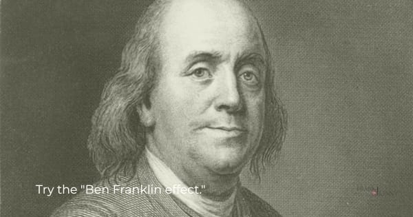 The Ben Franklin effect is a good way to overcome naysayers.