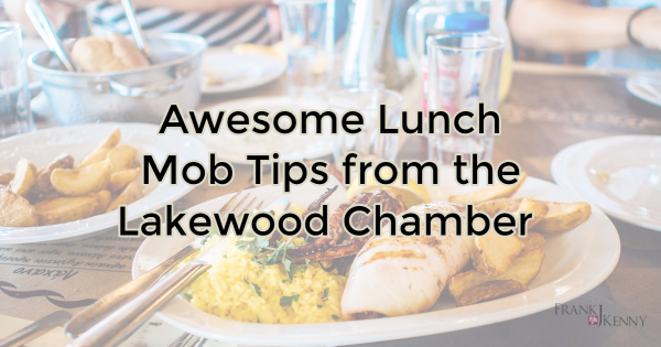 How do I run a lunch mob or a cash mob?