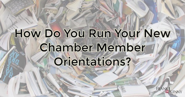 Tips on welcoming new chamber members