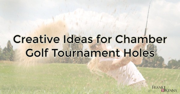 Creative suggestions for fun golf tournament holes