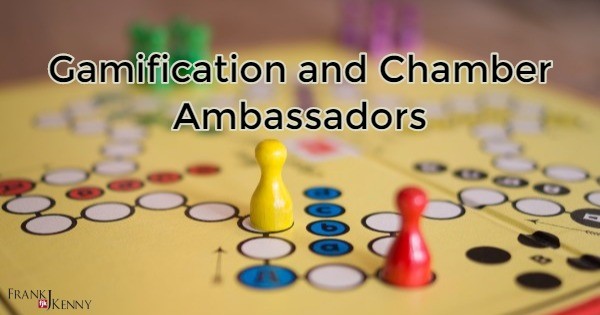 Is the chamber using gamification to reward ambassadors?